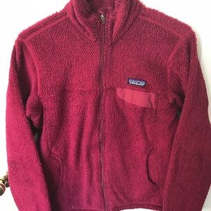 Patagonia Re-tool Fleece Zip, Sz M, Magenta